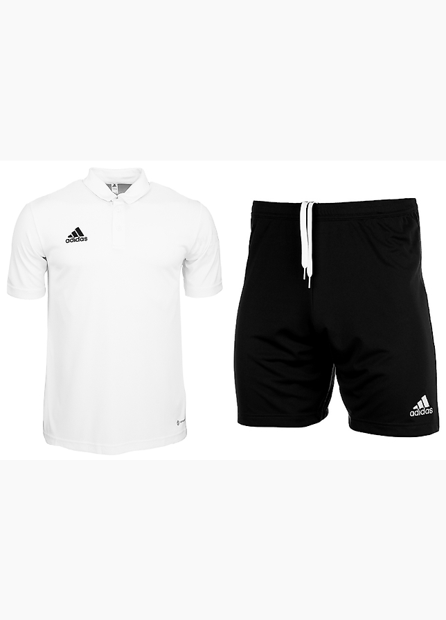 adidas Męski strój sportowy koszulka spodenki Entrada 22 Polo HC5067/H57504 adidas Męski strój sportowy koszulka spodenki Entrada 22 Polo HC5067/H57504