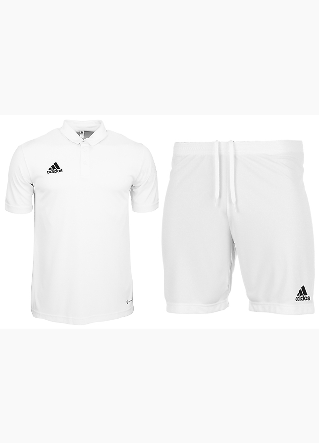 adidas Męski strój sportowy koszulka spodenki Entrada 22 Polo HC5067/HG6295 adidas Męski strój sportowy koszulka spodenki Entrada 22 Polo HC5067/HG6295