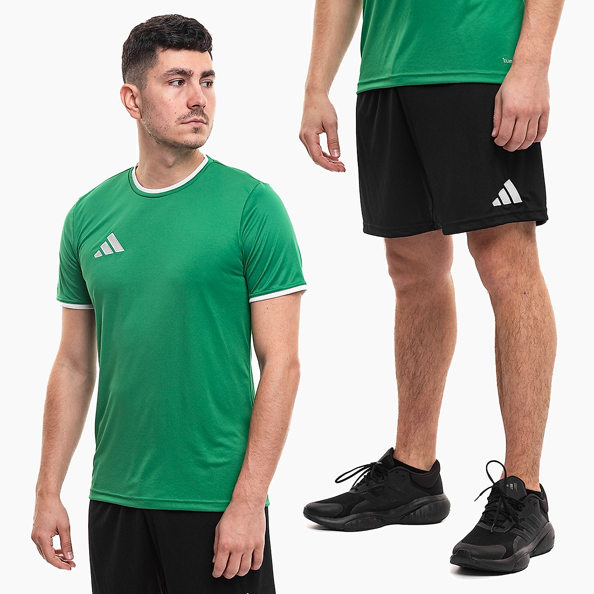 adidas Herren Sportset Trikot Shorts Entrada 26 JZ2503/JZ2521