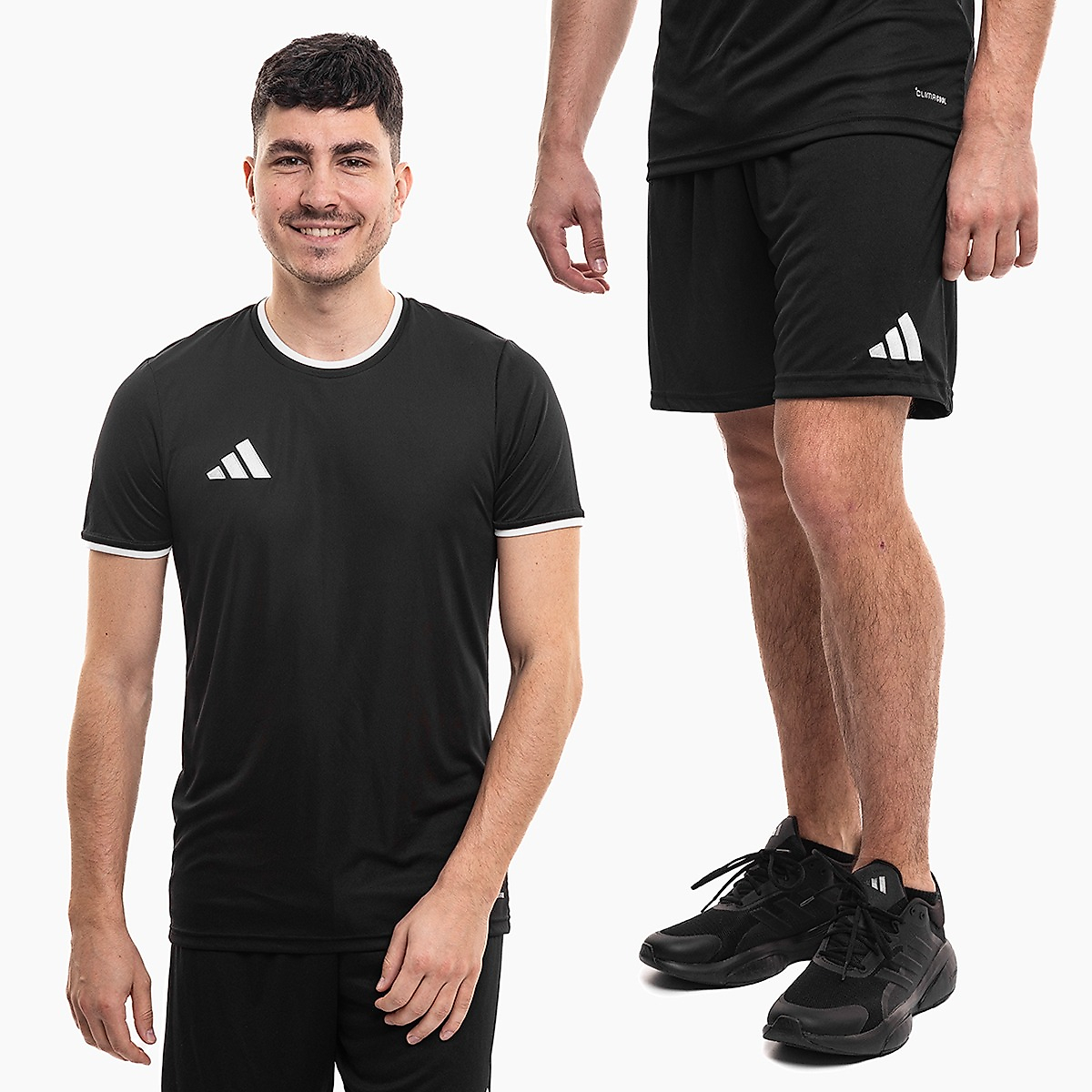 adidas Herren Sportset Trikot und Shorts Entrada 26 JZ2505/JZ2521