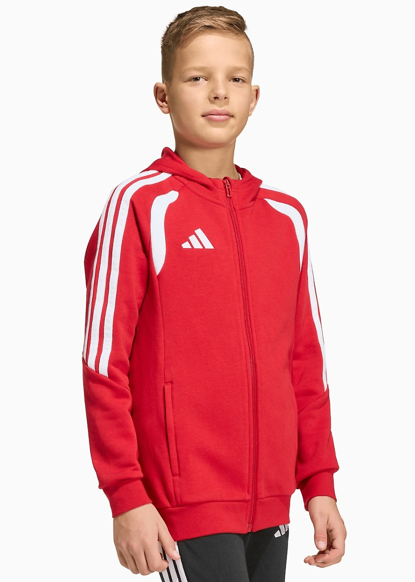 adidas Kinder Sweatshirt Tiro 26 League Sweat Full Zip Hoodie KF9101