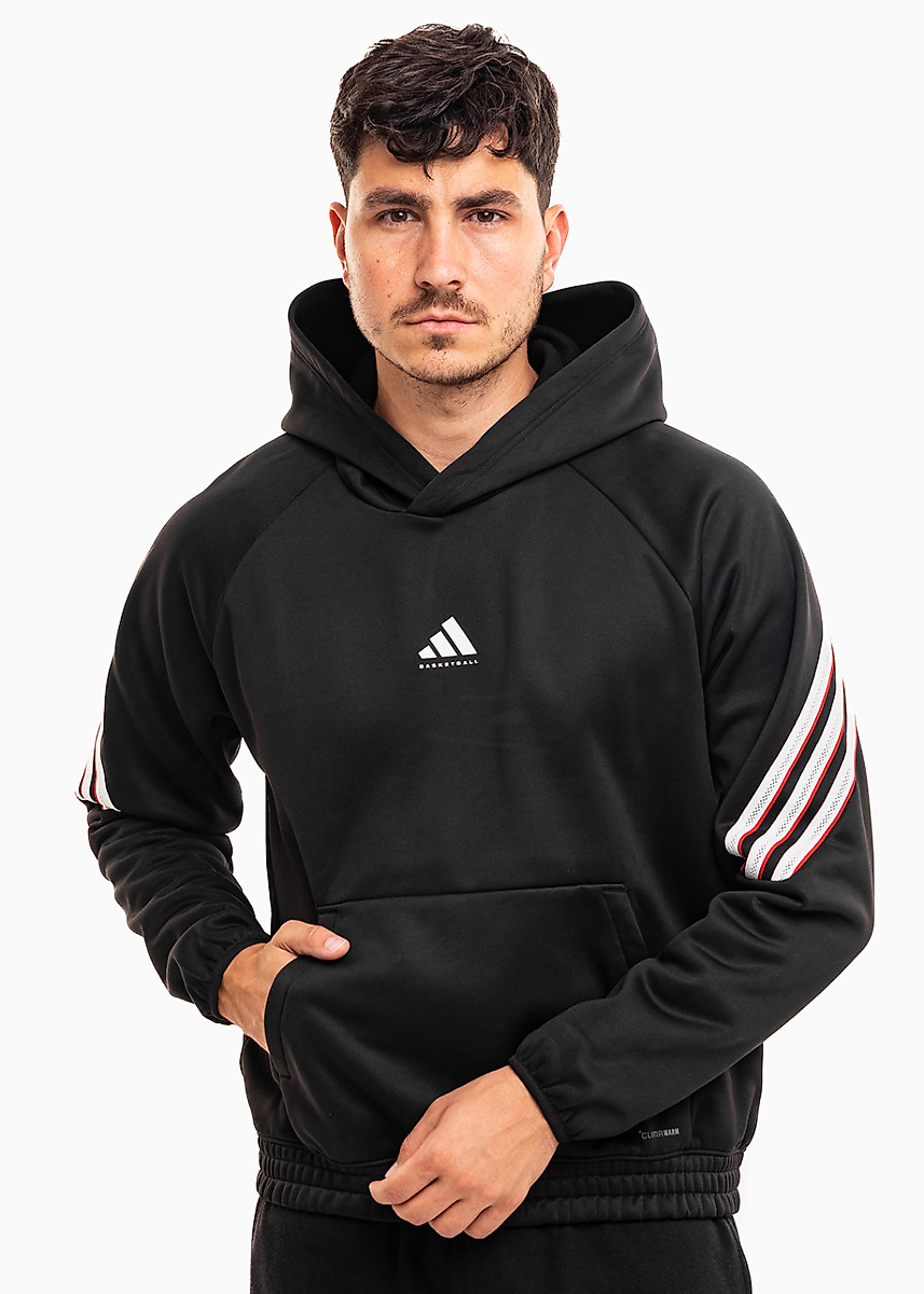 adidas Herren Kapuzenpullover Basketball Crazy Warm Hoody JN2491