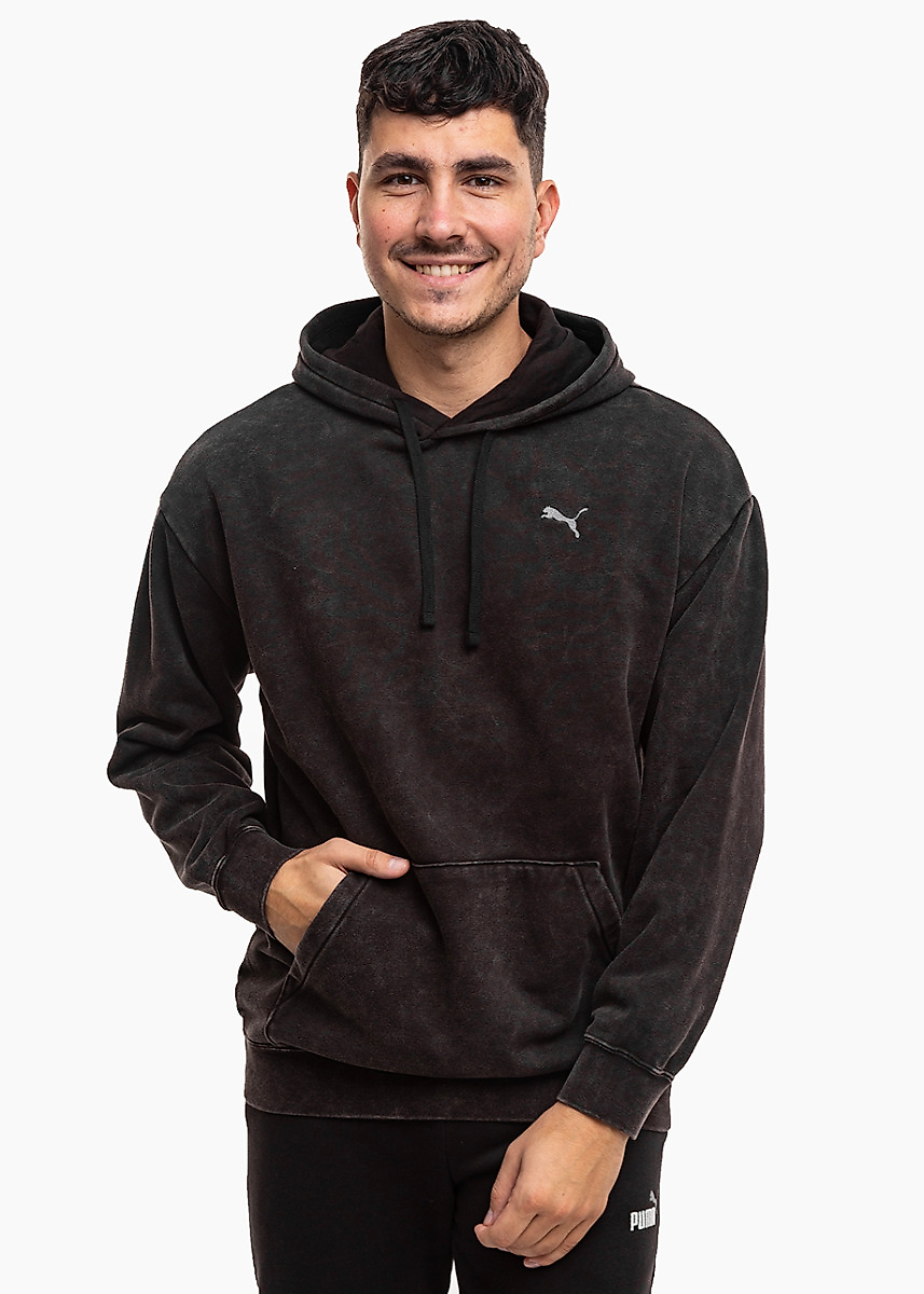 PUMA Herren Kapuzenpullover ESS Elevated Relaxed Wash Hoodie 688049 01