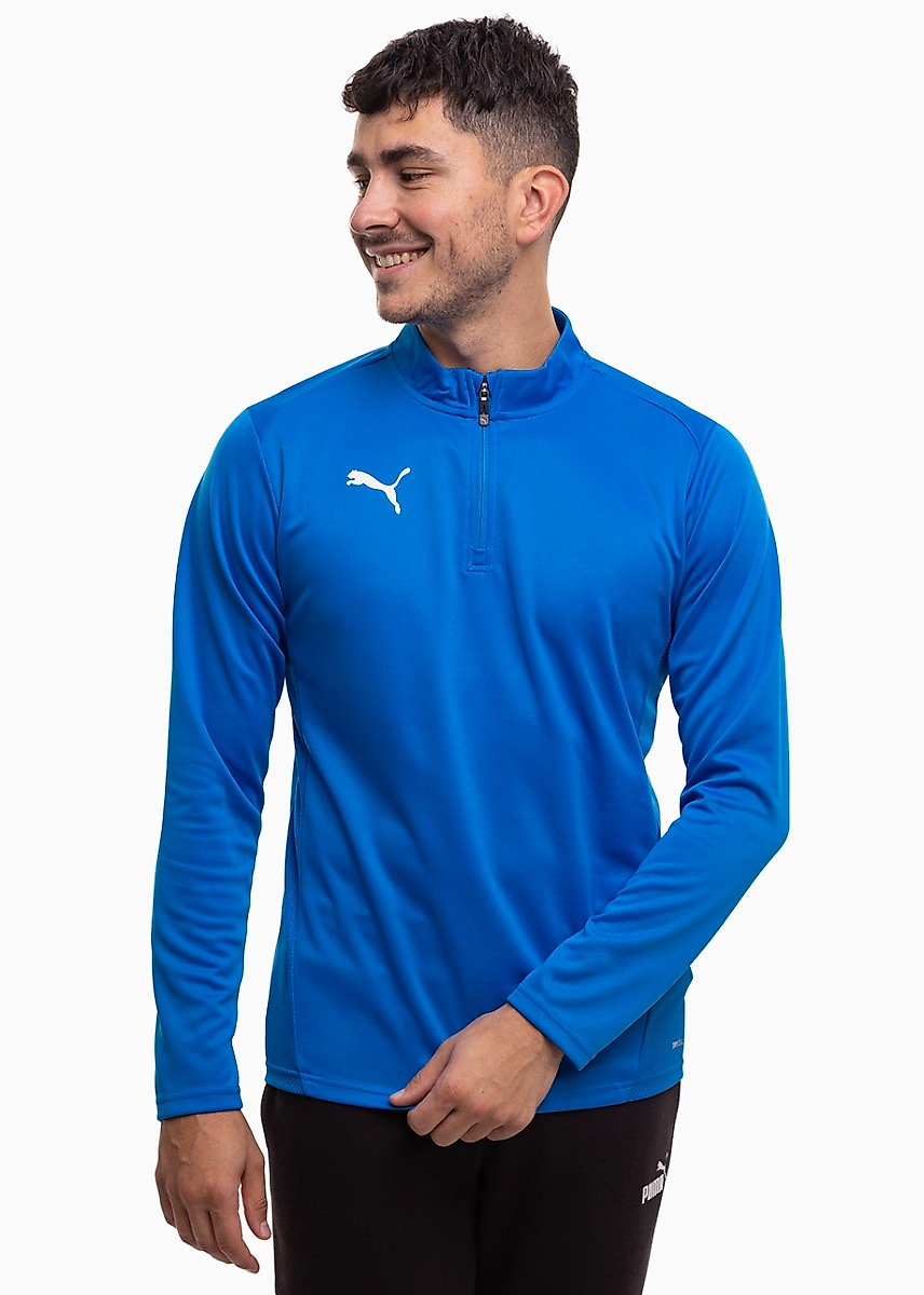 PUMA Herren Sweatshirt TeamGoal Training 1/4 Zip Top 658629 02