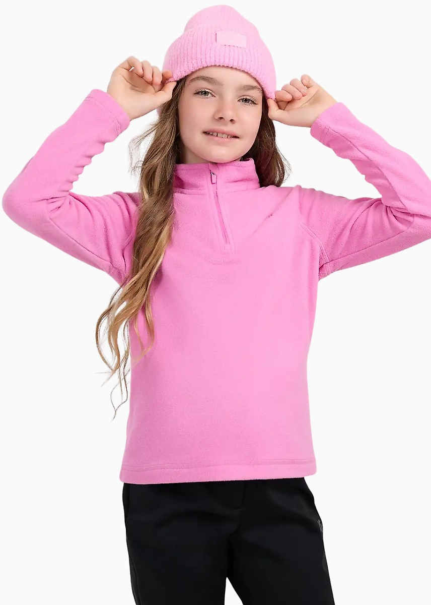 Fleecejacke für Mädchen 4F F060 4FJWAW25UFLEF060 55S