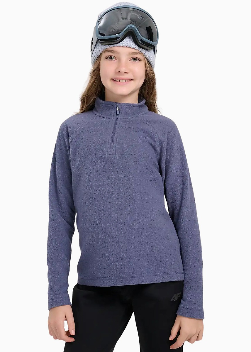 Fleecejacke für Mädchen 4F F060 4FJWAW25UFLEF060 31S
