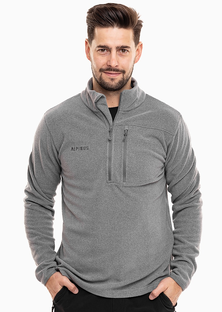 Alpinus Bluza polarowa męska Kerkis 1/3 zipper Tactical MK18894