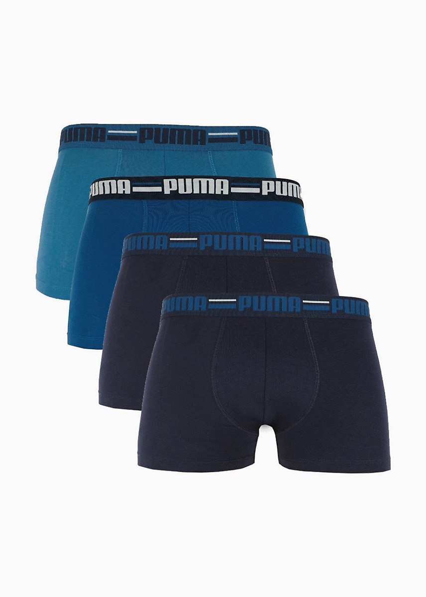 Puma Herren Boxershorts Brand Elastic 4er Pack 938197 02