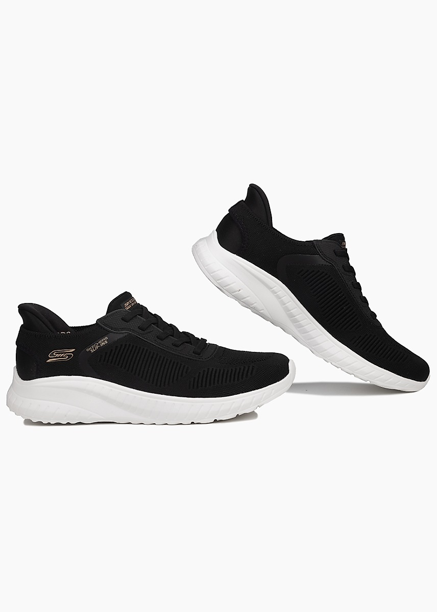 Skechers Damen Schuhe Bobs Squad 117497 BLK