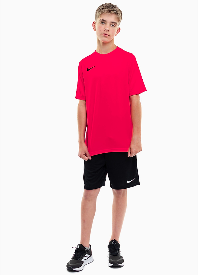 Nike dziecięcy strój sportowy koszulka spodenki Dry Park VII JSY SS BV6741 635/BV6865 010 Nike dziecięcy strój sportowy koszulka spodenki Dry Park VII JSY SS BV6741 635/BV6865 010