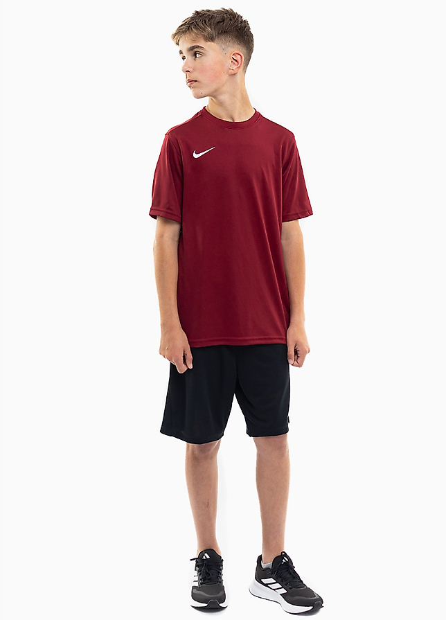 Nike dziecięcy strój sportowy koszulka spodenki Dry Park VII JSY SS BV6741 677/BV6865 010 Nike dziecięcy strój sportowy koszulka spodenki Dry Park VII JSY SS BV6741 677/BV6865 010
