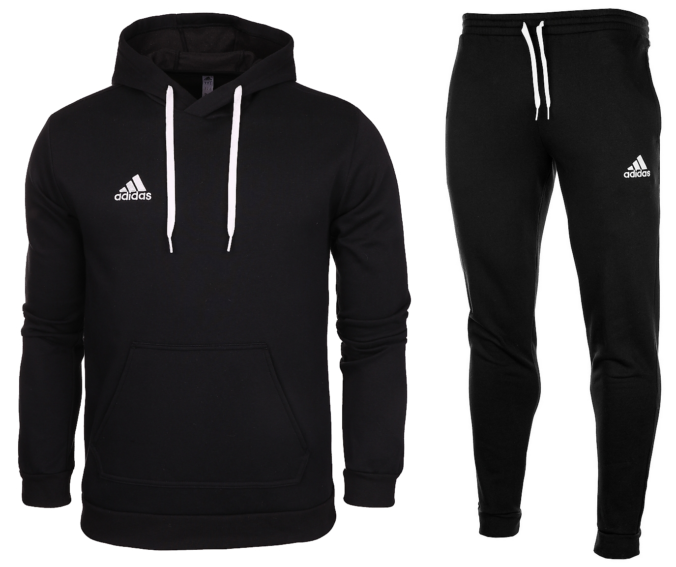 adidas Herren Entrada 22 Kapuzen-Trainingsanzug H57512/HB0574