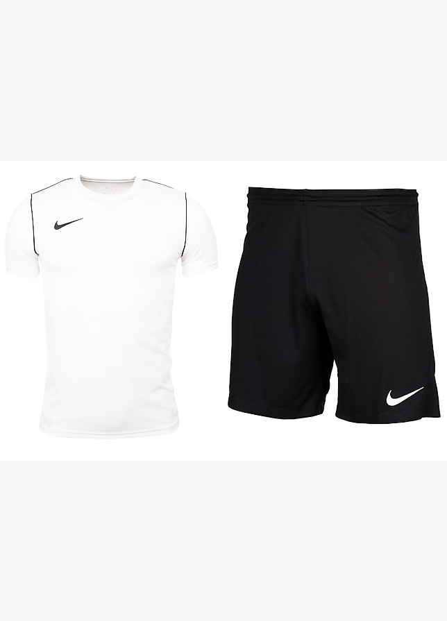 Nike męski strój sportowy koszulka spodenki Dry Park 20 Top BV6883 100/BV6855 010 Nike męski strój sportowy koszulka spodenki Dry Park 20 Top BV6883 100/BV6855 010