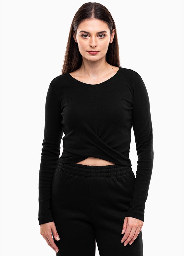 Champion Koszulka damska Crewneck Croptop 117435 KK001 Champion Koszulka damska Crewneck Croptop 117435 KK001