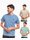 Bild von 4F Koszulka męska M3094 3pack 4FWSS25TTSHM3094 91S Produktvariante