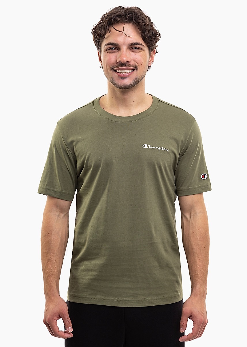 Herren T-Shirt Champion SS Tee olivgrün 221798 GS156