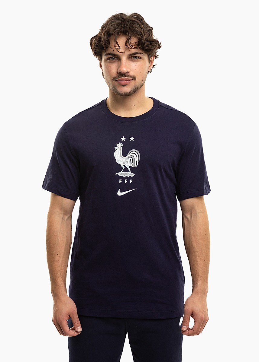 Herren T-Shirt Nike FFF Soccer marineblau IH2181 498