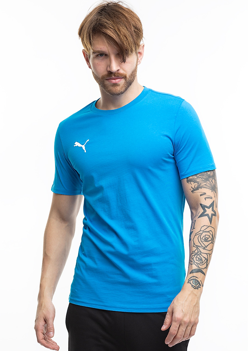 PUMA Herren T-Shirt Team Goal Casuals Tee 658615 02