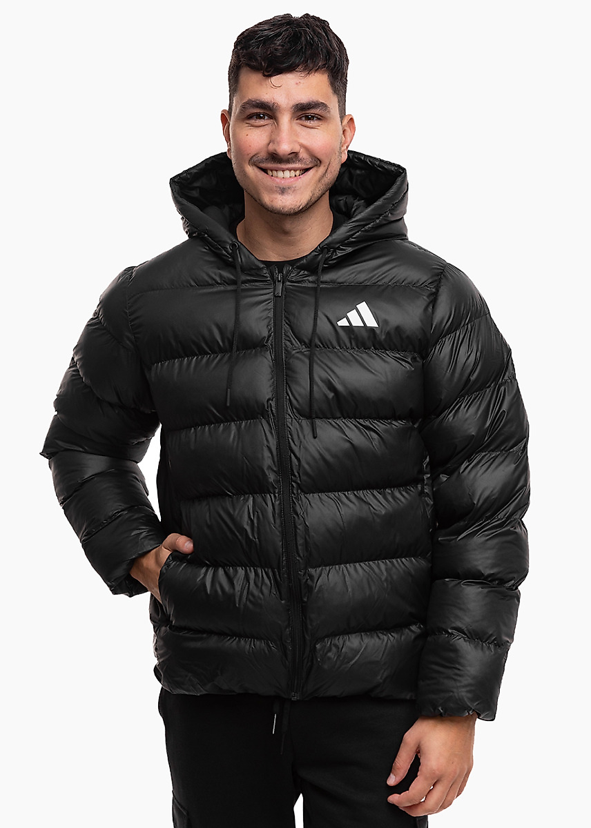 adidas Herrenjacke Essentials Climawarm Synthetic Down Puffer Hoodie JX7787