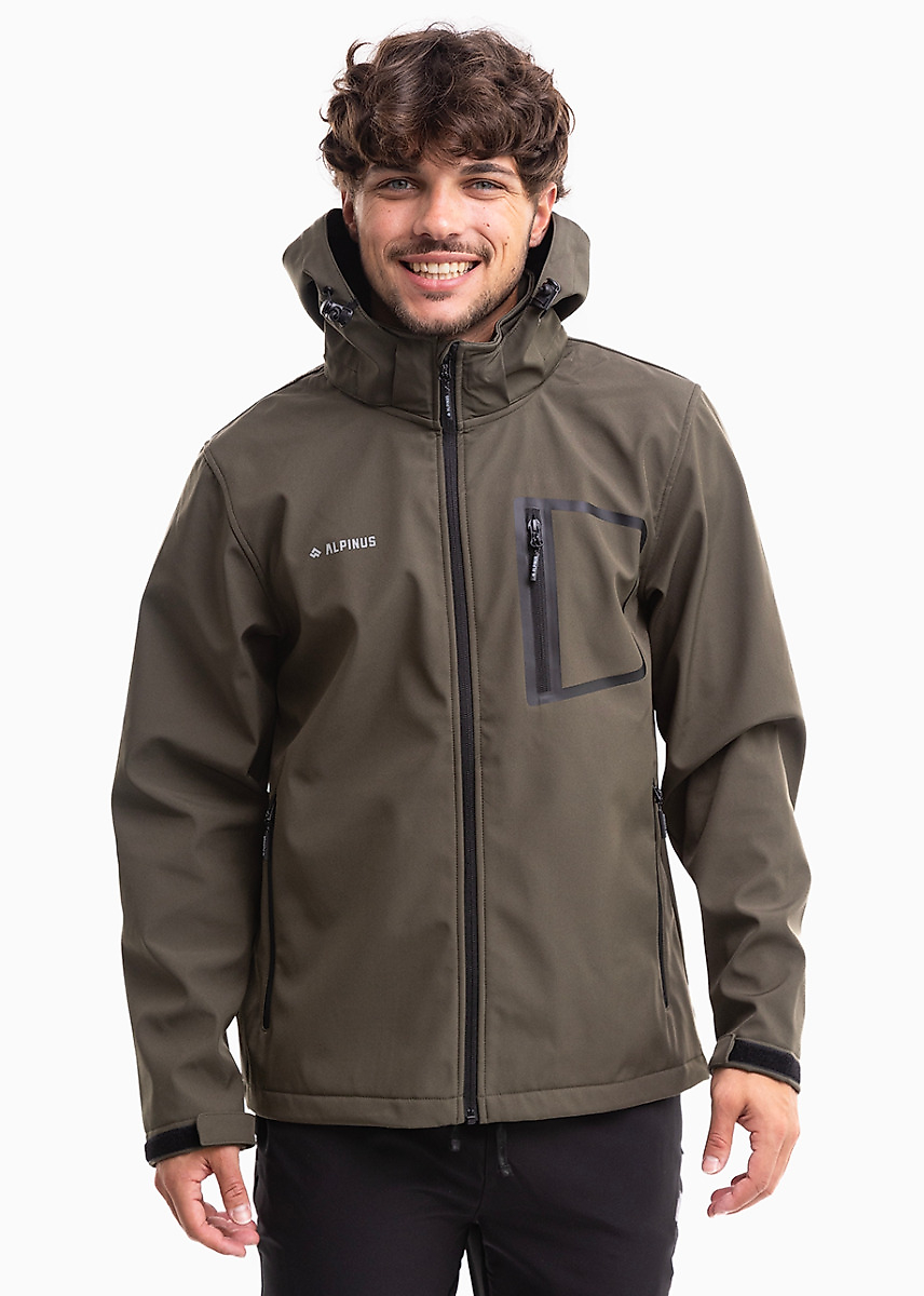 Alpinus Herren Jacke Softshell Stenshuvud BR11952
