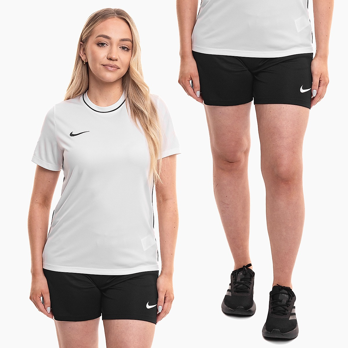 Nike Damen Sportset Trikot Shorts Dri-Fit Park 26 HM7160 100/HM7162 010