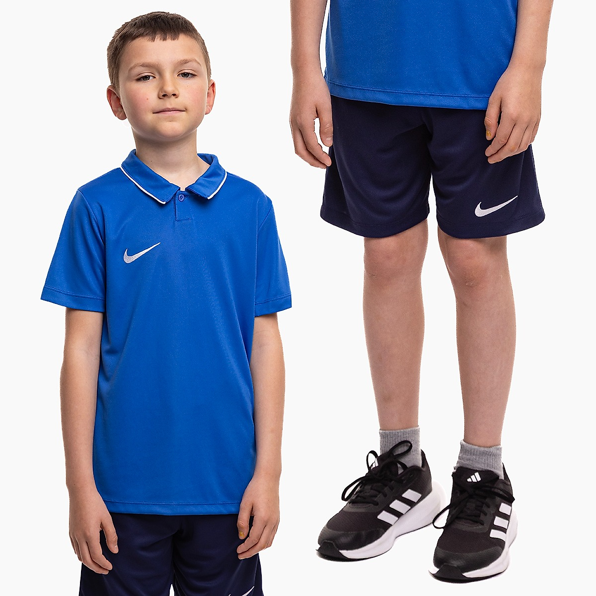Nike Kinder Trainingsset Dri Fit Park 26 Polo HM7145 463/HM7164 410