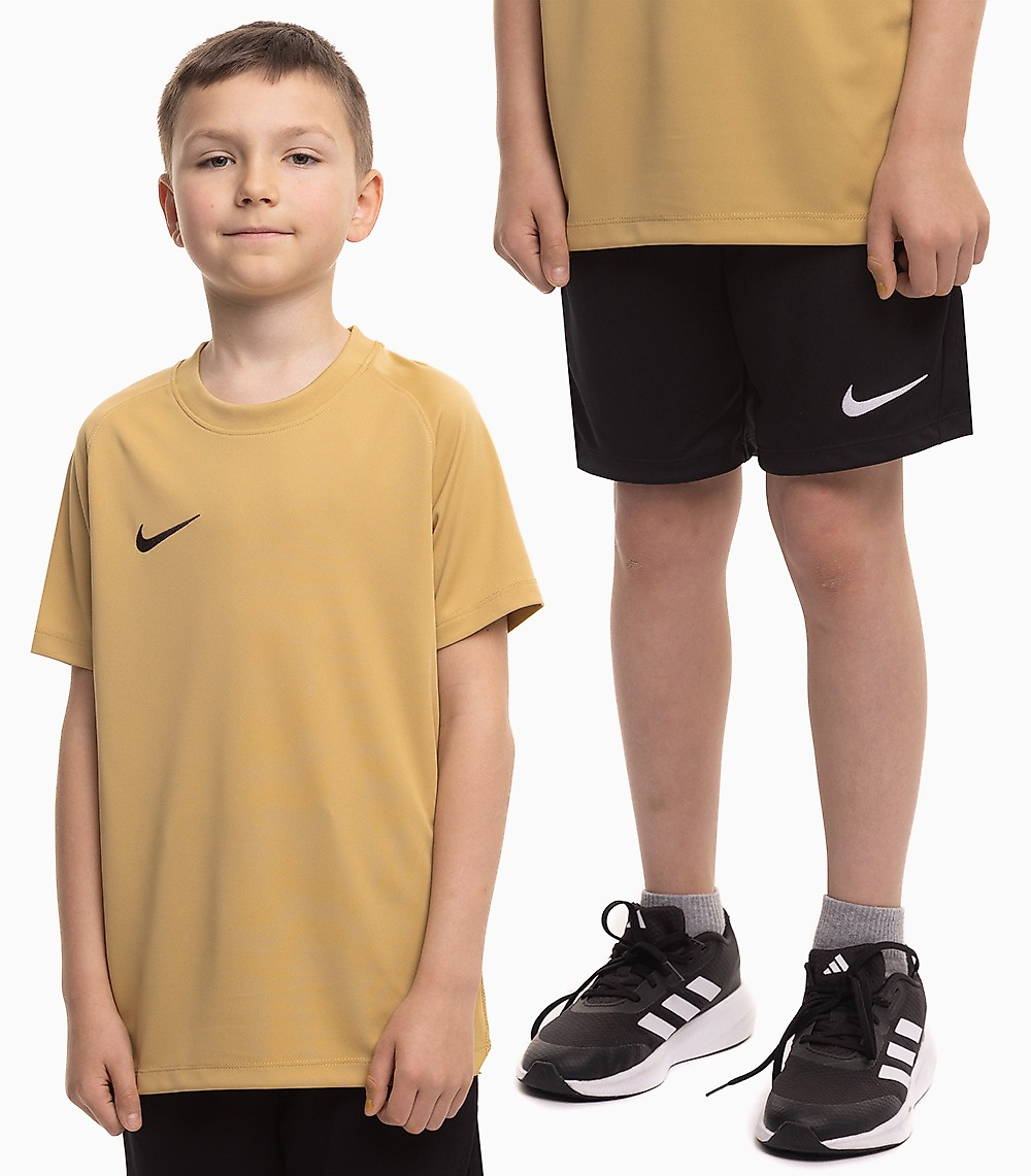 Nike Kinder Sportset T-Shirt Shorts Dri Fit Park VIII HV8182 729/BV6865 010