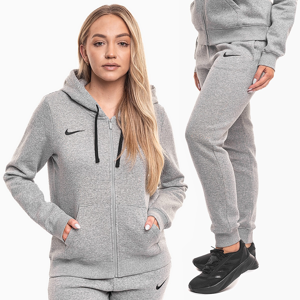 Nike Damen Trainingsanzug Park 26 Fleece Full-Zip Hoodie IB1230 063/IB1250 063
