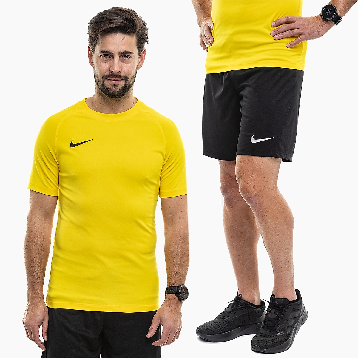 Nike Herren Sportset Trikot Shorts Park VIII Jersey HV8173 719/BV6855 010