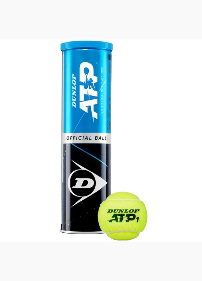Dunlop Piłki do tenisa ziemnego ATP 4pcs Dunlop Piłki do tenisa ziemnego ATP 4pcs