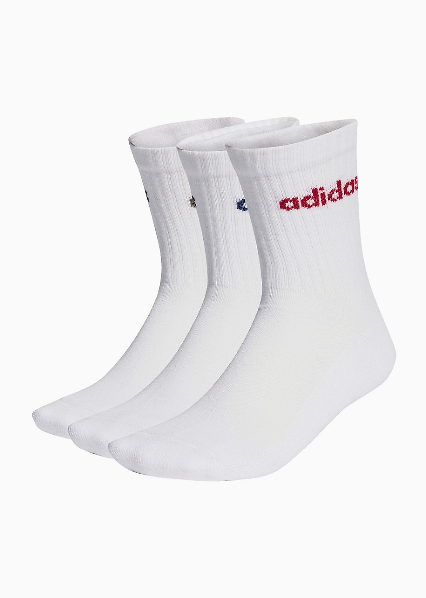 adidas Socken Linear Crew Cushioned 3er-Pack KD1716