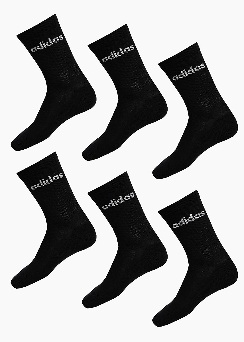 adidas Socken Linear Crew Socks Cushioned 6er Pack JL6094