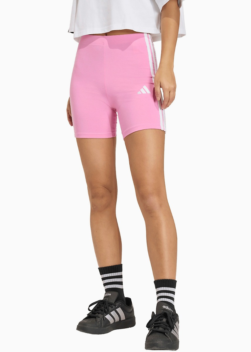 Damen Shorts adidas Essentials 3-Stripes High Waisted Biker KT1625