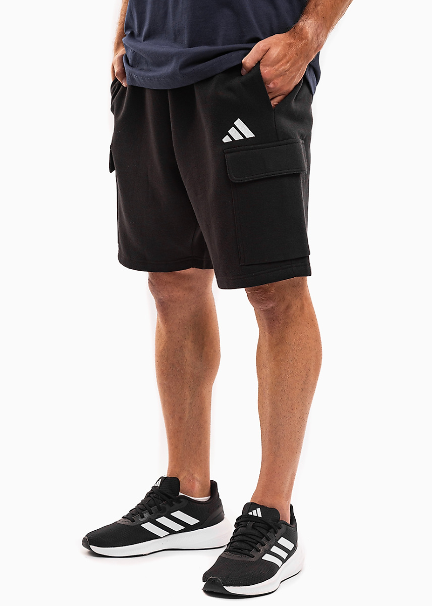 adidas Herren kurze Hose Essentials Feelcozy Fleece Cargo JE3869