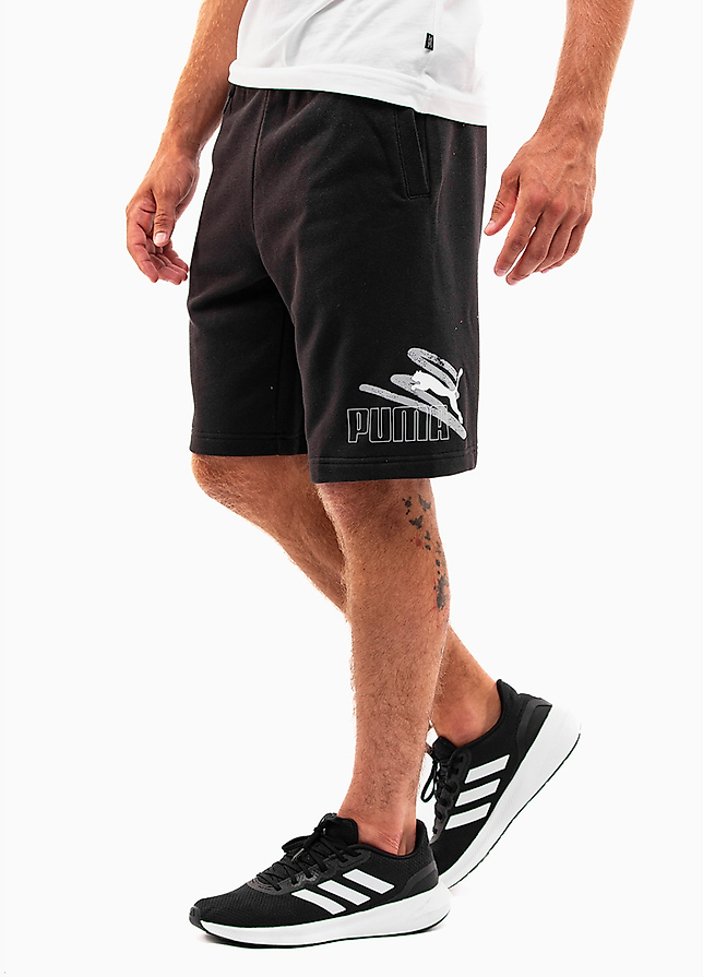 PUMA Spodenki męskie ESS+ LOGO LAB Graphic Shorts 10 678989 01 PUMA Spodenki męskie ESS+ LOGO LAB Graphic Shorts 10 678989 01
