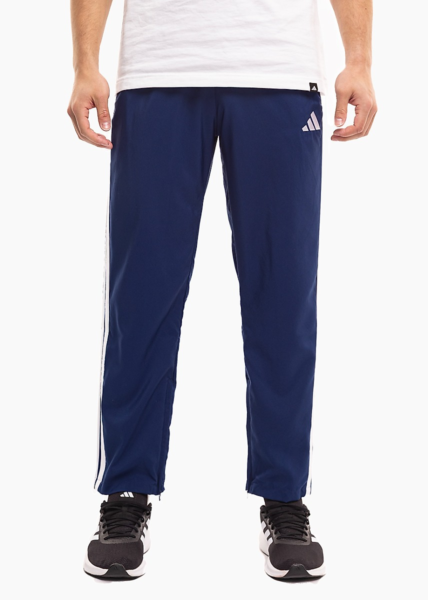 Herren Hose adidas Essentials 3-Stripes Stanford Open Hem blau JE6400